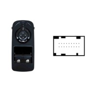 Pulsantiera Alzacristalli Porta Anteriore Sx Alfa Romeo Mito Dal 09/2008 Al 04/2013