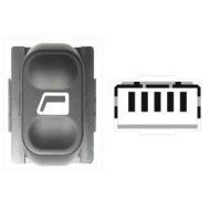 SCT108.JPG Interruttore Alzacristalli Porta Anteriore Sx dx 5 Pin Citroen Berlingo Dal 12/2002 Al 03/2008