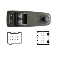 Pulsantiera Alzacristalli Porta Anteriore Sx Citroen Jumper Dal 07/2006