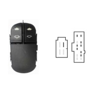 Blocco Comandi Alzacristalli Porta Anteriore Sx Ford Focus Dal 10/1998 Al 08/2001