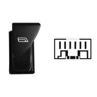 Interruttore Alzacristalli Dx Porta Anteriore Sx 6 Pin Iveco Daily Dal 02/2000 Al 04/2006