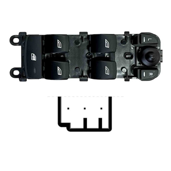 SLR103.JPG Blocco Comandi Alzacristalli Anteriore Sx Land Rover Discovery Iv Dal 06/2009 Al 03/2017