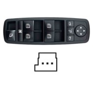Blocco Comandi Alzacristalli Anteriore Sx Mercedes Classe Gl X164 Dal 04/2006 Al 12/2011