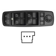 Blocco Comandi Alzacristalli Porta Anteriore Sx Mercedes Classe B T245 Dal 04/2005 Al 11/2011