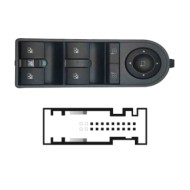 Blocco Comandi Alzacristalli Porta Anteriore Sx Opel Astra H Dal 03/2004 Al 03/2011