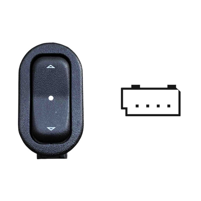 SOP103.JPG Interruttore Alzacristalli Porta Anteriore Dx Porta Posteriore Sx dx 4 Pin Opel Astra G Dal 03/1998 Al 02/2004