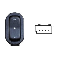 SOP103.JPG Interruttore Alzacristalli Porta Anteriore Dx Porta Posteriore Sx dx 4 Pin Opel Astra G Dal 03/1998 Al 02/2004