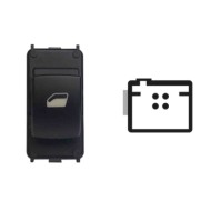 Interruttore Alzacristalli Porta Anteriore Dx Alzacristalli Comfort 4 Pin Peugeot 207 Dal 02/2006 Al 11/2012