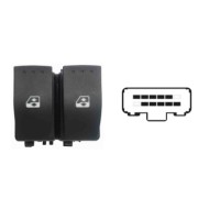 Blocco Comandi Alzacristalli Porta Anteriore Sx Nissan Primastar Dal 09/2002 Al 10/2006