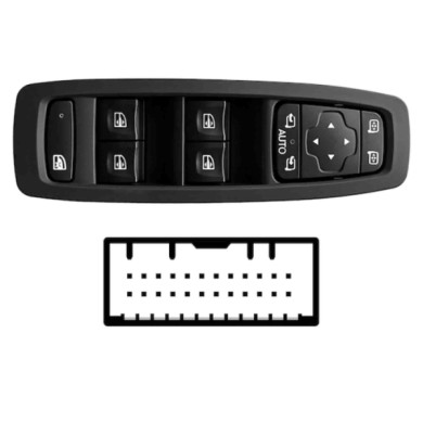 SRN110.JPG Pulsantiera Alzacristalli Porta Anteriore Sx Renault Grand Scenic Dal 09/2016