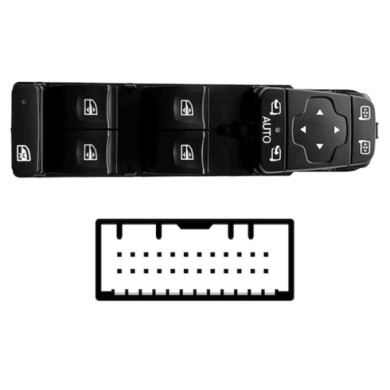 SRN129.JPG Pulsantiera Alzacristalli Porta Anteriore Sx Renault Grand Scenic Dal 09/2016