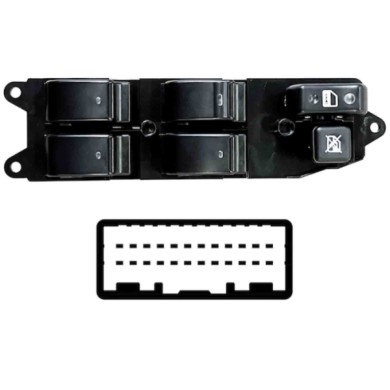 STT101.JPG Blocco Comandi Alzacristalli Porta Anteriore Sx Toyota Corolla Dal 09/2004 Al 09/2007