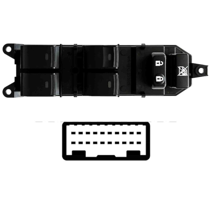 STT105.JPG Blocco Comandi Alzacristalli Porta Anteriore Sx Toyota Auris Dal 11/2012 Al 12/2018