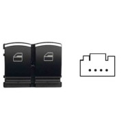 Blocco Comandi Alzacristalli Porta Anteriore Sx Volkswagen Caddy Dal 08/2010 Al 11/2017