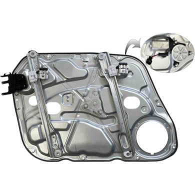GUIDA_ALLA_SCELTA.JPG Alzacristalli Anteriore Elettrico Con Pannello 5 Porte Destro Hyundai I30 Dal 07/2007 Al 06/2012