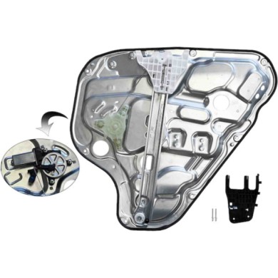 GUIDA_ALLA_SCELTA.JPG Alzacristalli Posteriore Elettrico Con Pannello 5 Porte Sinistro Hyundai I30 Dal 07/2007 Al 06/2012