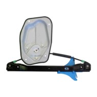 GUIDA_ALLA_SCELTA.JPG Meccanismo Alzacristalli Posteriore Con Pannello Motore 5 Porte Sinistro Volkswagen Jetta Dal 08/2005 Al 1