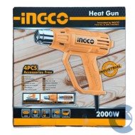 Ingco Termosoffiatore 2000 W Hg200038 Elimina Facilmente Vernice E Stencil