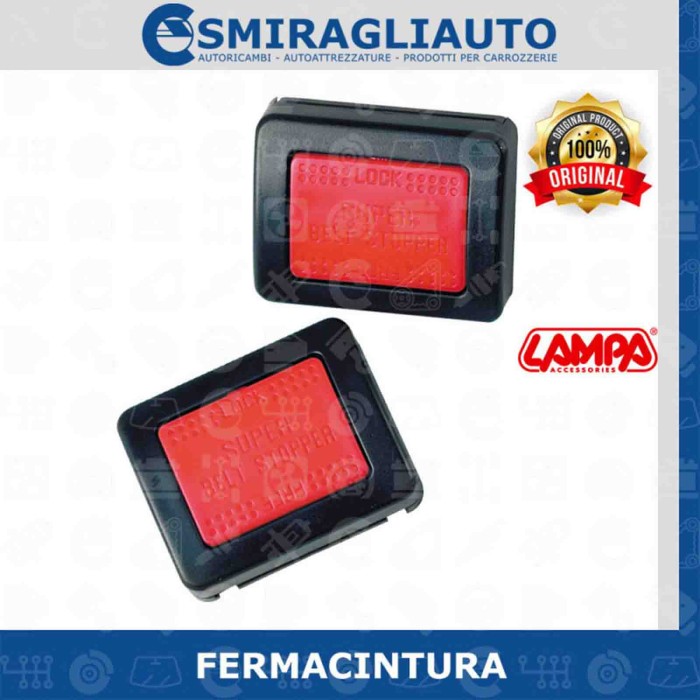 145099-large_default.jpg Belt Stopper Coppia Clips Fermacintura Accessori Cinture Sicurezza Cinture Sicurezza