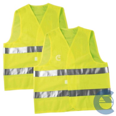 KIT-SICUREZZA-ESOLVER.jpg Lampa - Navpower Kit Completo Sicurezza 2 Gilet Alta Visibilita - 1 Triangolo Veicolo Fermo - 1 Estint