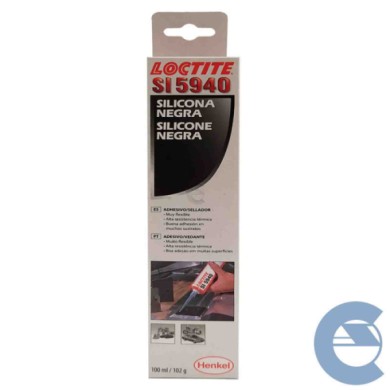 LOCTITE-5940-2-PEZZI.jpg Loctite Si 5940 Silicone Guarnizioni Nero 2 Pezzi X 100 Ml Sigillante Multiuso