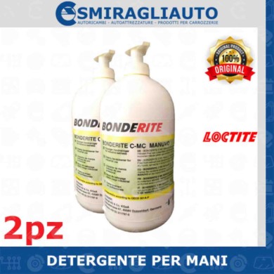 146878-large_default.jpg Liquido Lavamani Loctite Manuvo Detergente Pulizia Mani Biodegradabile Mano 2 Pz
