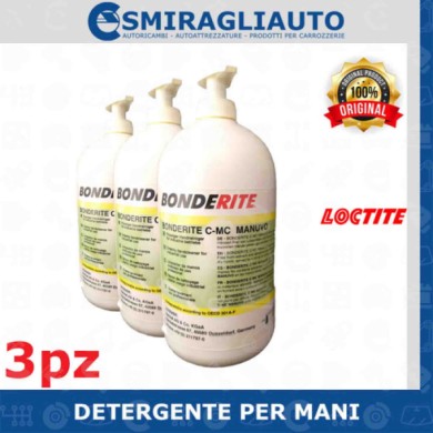 146882-large_default.jpg Liquido Lavamani Loctite Manuvo Detergente Pulizia Mani Biodegradabile Mano 3 Pz