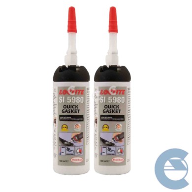Loctite Si 5980 Quick Gasket 2 Pezzi X 100ml Sigillaflange E Sigillature