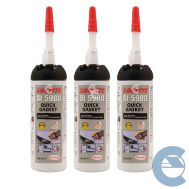 Loctite Si 5980 Quick Gasket 3 Pezzi X 100ml Sigillaflange E Sigillature