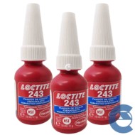Loctite 243 Frenafiletti 3 Pezzi X 10ml Bloccante Assemblaggi A Media Resistenza