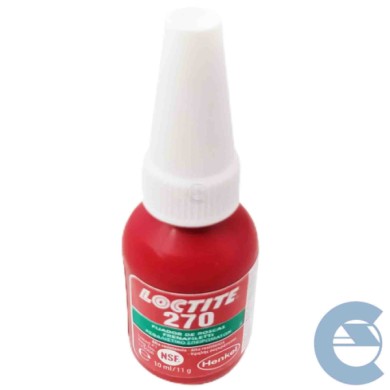 Loctite 270 Frenafiletti 4 Pezzi X 10ml Bloccante Assemblaggi Ad Alta Resistenza