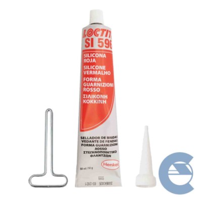 149142-large_default.jpg Loctite Si596 Silicone Forma Guarnizioni Rosso 2 Pezzi X 80ml Resiste Ai Liquidi