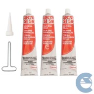 Loctite Si596 Silicone Forma Guarnizioni Rosso 3 Pezzi X 80ml Resiste Ai Liquidi