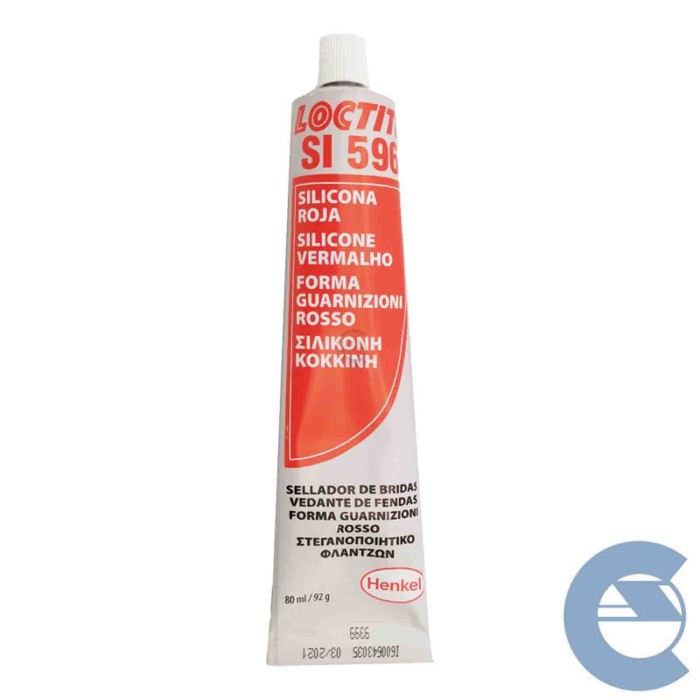 149145-large_default.jpg Loctite Si596 Silicone Forma Guarnizioni Rosso 5 Pezzi X 80ml Resiste Ai Liquidi