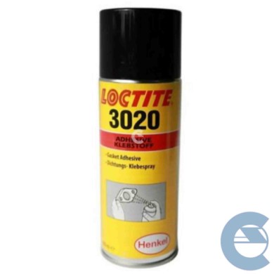 LOCTITE-3020-3-PEZZI-LOGO.jpg Loctite 3020 Sigillante Spray Adesivo Elastico 3 Pezzi X 400 Ml