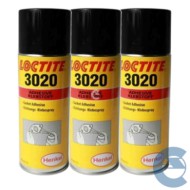 LOCTITE-3020-LOGO.jpg Loctite 3020 Sigillante Spray Adesivo Elastico 3 Pezzi X 400 Ml