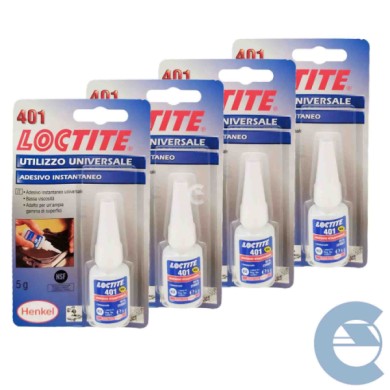 148882-large_default.jpg Loctite 401 Adesivo Istantaneo Utilizzo Universale 4 Pezzi X 5g Multimateriale