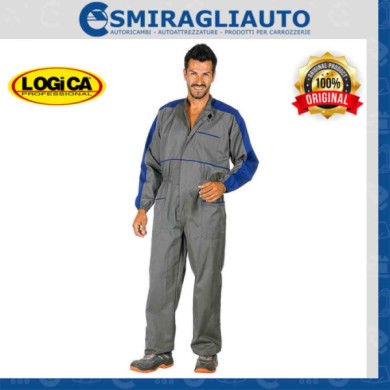 146372-large_default.jpg Tuta Da Lavoro Meccanico Officina Carrozziere Carrozzeria Con Tasche Taglia L