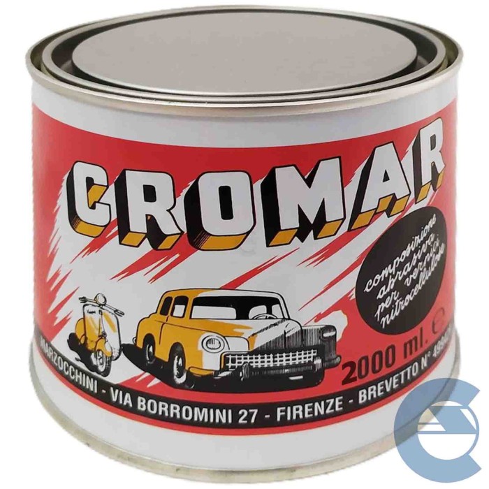 cromar_4.jpg Marzocchini Cromar Cromarx2 2lt Pasta Abrasiva Lucida E Elimina Graffi