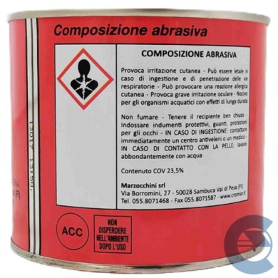 Marzocchini Mac Point Stand05 500 Ml Pasta Abrasiva Elimina Graffi Lucida