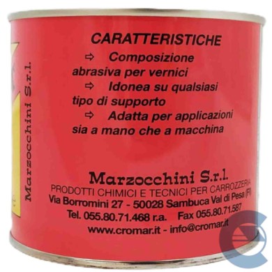 Marzocchini Mac Point Stand05 500 Ml Pasta Abrasiva Elimina Graffi Lucida