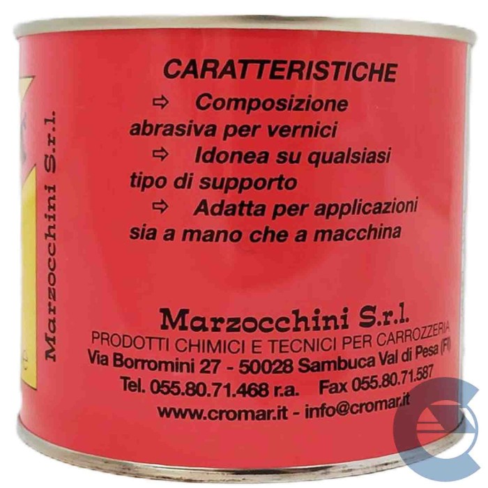 Marzocchini Mac Point Stand05 500 Ml Pasta Abrasiva Elimina Graffi Lucida