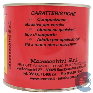 Marzocchini Mac Point Stand2 2000ml Pasta Abrasiva Elimina Lucida Graffi