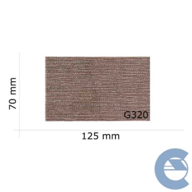 5414905032_3.jpg Mirka Abranet 70x125mm G 320 5414005032 Striscia Abrasiva Grana Finissima