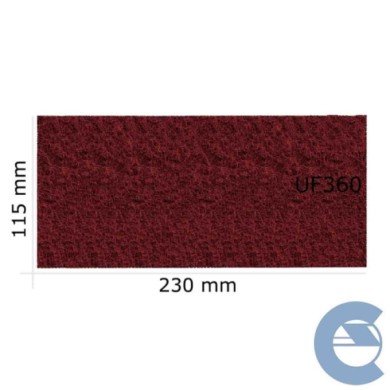 150748-large_default.jpg Mirka Mirlon Total Uf360 115x230mm 8111202537 Striscia Abrasiva Rossa