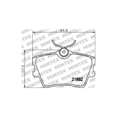 141039-large_default.jpg Pastiglie Freno Mercedes-benz Classe E T-model 2000 08-2003 03 Mintex