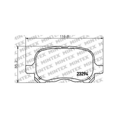 141142-large_default.jpg Pastiglie Freno Ford Ka 1.3i 1996 09-2008 11 Mintex