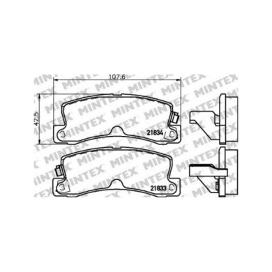 142259-large_default.jpg Pastiglie Freno Land Rover Freelander 2.0 Td4 4x4 2001 03-2006 10 Mintex