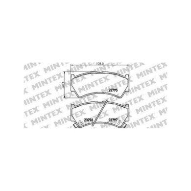 142413-large_default.jpg Pastiglie Freno Volkswagen Polo 1.0 Tsi 2017 09-2019 12 Mintex