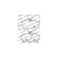 Pastiglie Freno Ford Ka 1.3i 1996 09-2008 11 Mintex